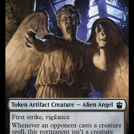 Alien Angel // Alien Insect Double-Sided Token [Doctor Who Tokens]
