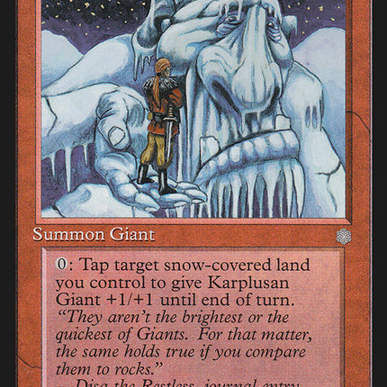 Karplusan Giant [Ice Age]
