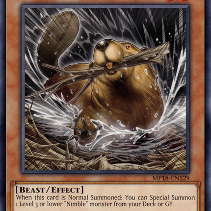 Nimble Beaver [MP18-EN129] Short Print