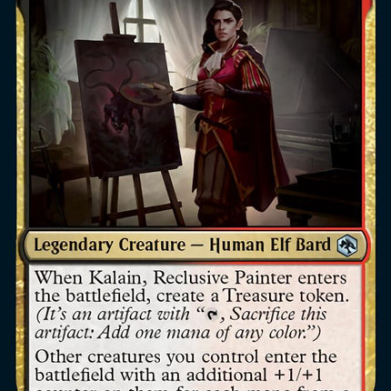 Kalain, Reclusive Painter [Dungeons & Dragons: Adventures in the Forgotten Realms]