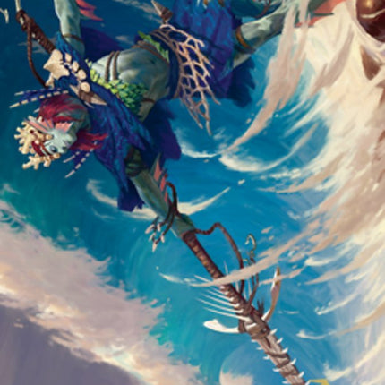 Tazeem Roilmage Art Card (Gold-Stamped Signature) [Zendikar Rising Art Series]