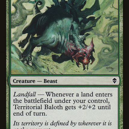 Territorial Baloth [Zendikar]