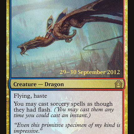 Hypersonic Dragon [Return to Ravnica Prerelease Promos]