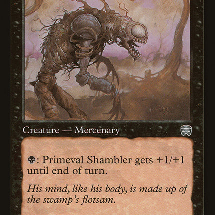 Primeval Shambler [Mercadian Masques]
