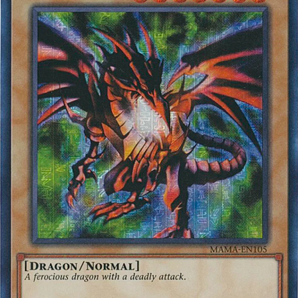 Red-Eyes Black Dragon [MAMA-EN105] Secret Pharaoh's Rare