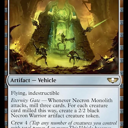 Necron Monolith (Surge Foil) [Warhammer 40,000]