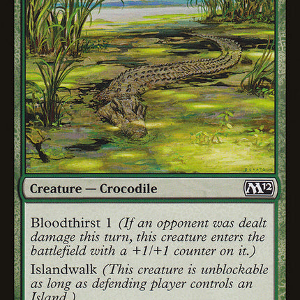 Lurking Crocodile [Magic 2012]
