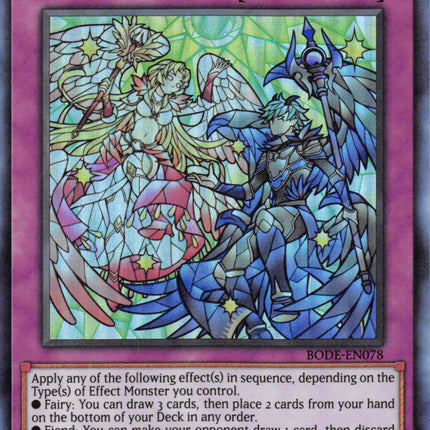 Stained Glass of Light and Dark [BODE-EN078] Super Rare
