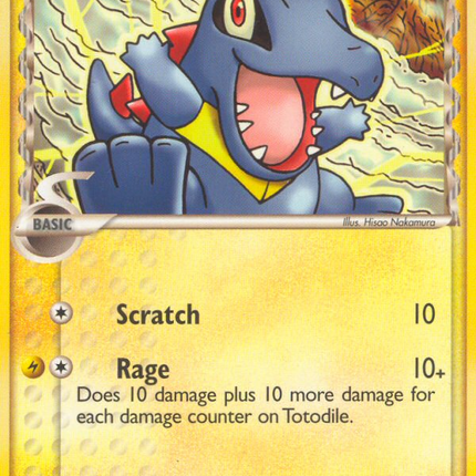 Totodile (67/101) (Delta Species) [EX: Dragon Frontiers]