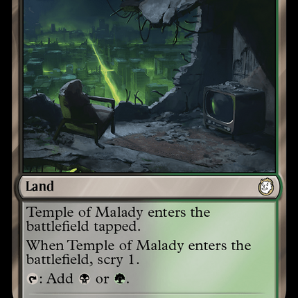 Temple of Malady (Surge Foil) [Fallout]