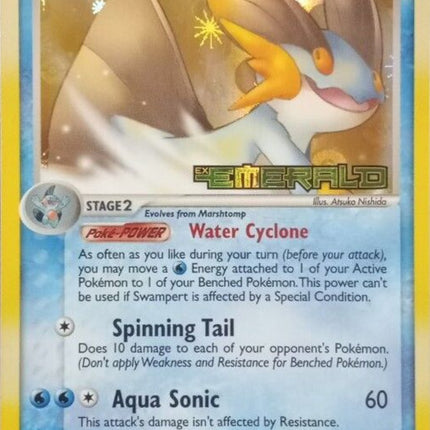 Swampert (11/106) (Stamped) [EX: Emerald]