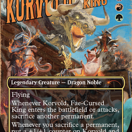 Korvold, Fae-Cursed King [Secret Lair Drop Series]