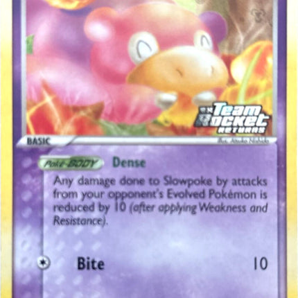 Slowpoke (76/109) (Stamped) [EX: Team Rocket Returns]