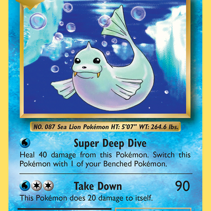 Dewgong (29/108) [XY: Evolutions]