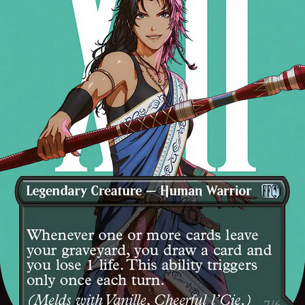 Fang, Fearless l'Cie (Borderless) (Surge Foil) [FINAL FANTASY]
