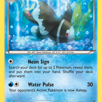 Lumineon (19/119) [XY: Phantom Forces]