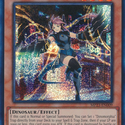 Dinomorphia Therizia [MP23-EN009] Prismatic Secret Rare