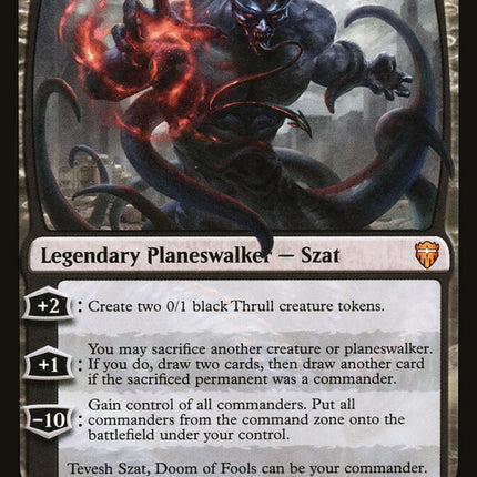 Tevesh Szat, Doom of Fools [The List]