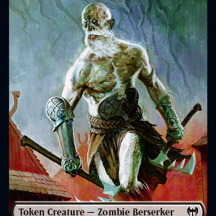 Zombie Berserker Token [Kaldheim Tokens]