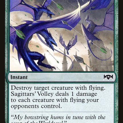 Sagittars' Volley [Ravnica Allegiance]