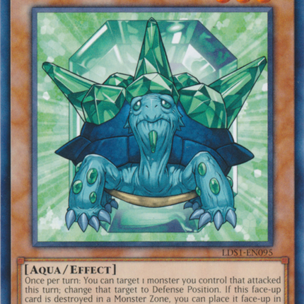 Crystal Beast Emerald Tortoise [LDS1-EN095] Common