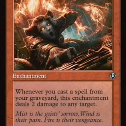 Burning Vengeance (Retro Frame) [Innistrad Remastered]