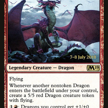 Lathliss, Dragon Queen [Core Set 2019 Prerelease Promos]