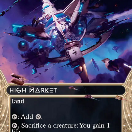 High Market (0018) (Borderless) [Edge of Eternities: Stellar Sights]
