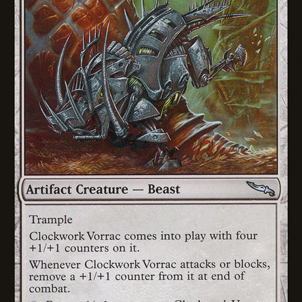 Clockwork Vorrac [Mirrodin]