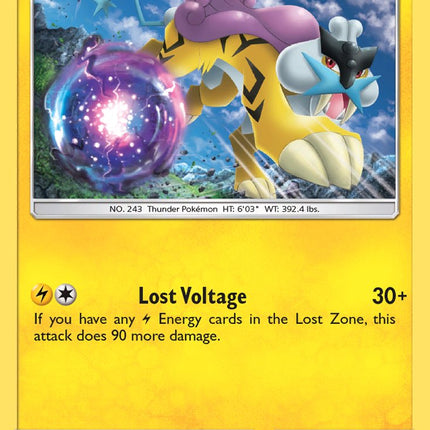 Raikou (79/214) (Theme Deck Exclusive) [Sun & Moon: Lost Thunder]