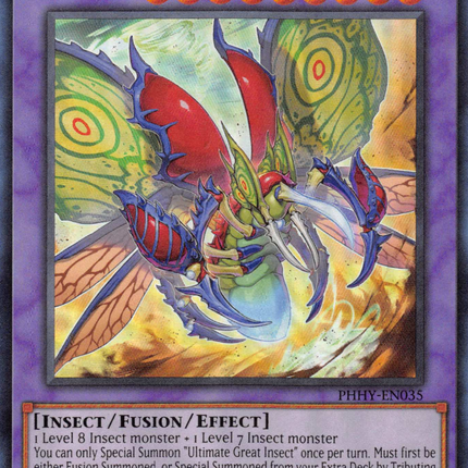 Ultimate Great Insect [PHHY-EN035] Super Rare