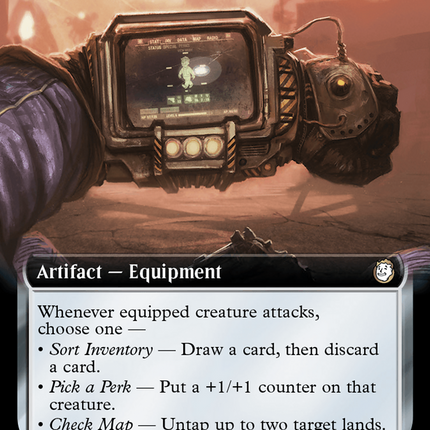 Pip-Boy 3000 (Extended Art) (Surge Foil) [Fallout]