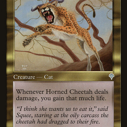 Horned Cheetah [Invasion]