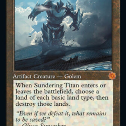 Sundering Titan (Retro) [The Brothers' War Retro Artifacts]