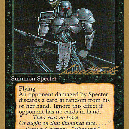Hypnotic Specter (Leon Lindback) [Pro Tour Collector Set]