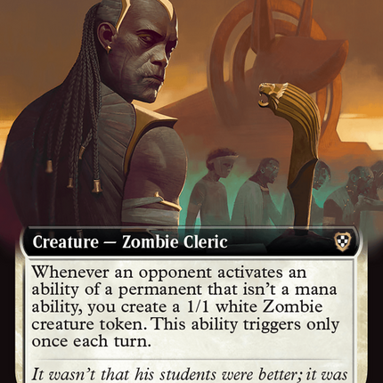 Wizened Mentor (Extended Art) [Aetherdrift Commander]