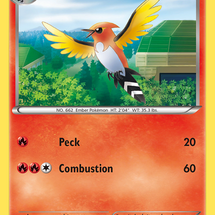 Fletchinder (9/119) [XY: Phantom Forces]