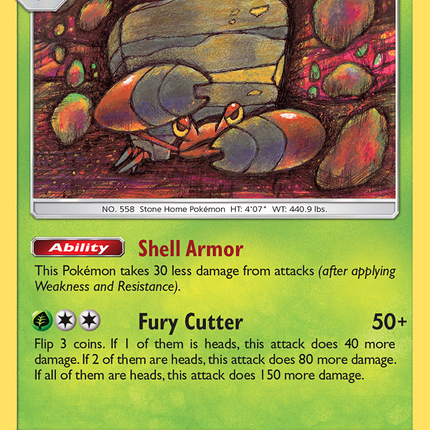 Crustle (11/236) [Sun & Moon: Unified Minds]
