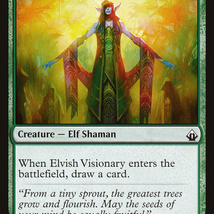 Elvish Visionary [Battlebond]