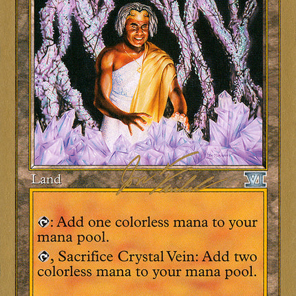 Crystal Vein (Jon Finkel) [World Championship Decks 2000]