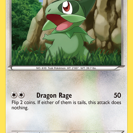 Axew (BW10) [Black & White: Black Star Promos]
