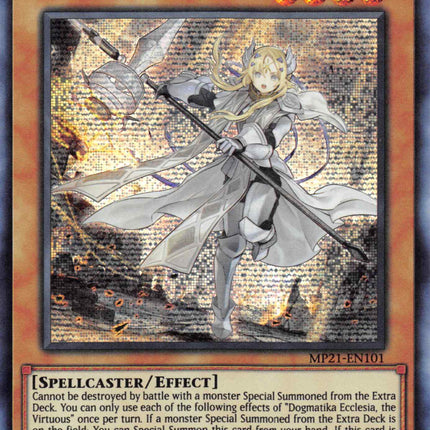Dogmatika Ecclesia, the Virtuous [MP21-EN101] Prismatic Secret Rare