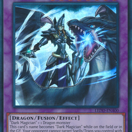 Dark Magician the Dragon Knight [LEDD-ENA00] Ultra Rare