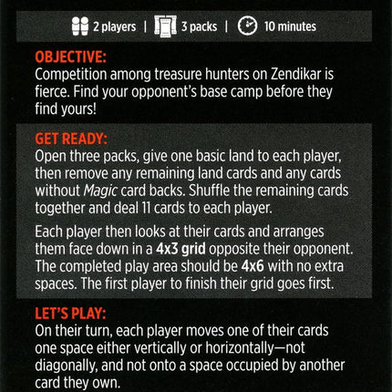 Base Race (Magic Minigame) [Zendikar Rising Minigame]
