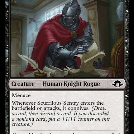 Scurrilous Sentry [Modern Horizons 3]