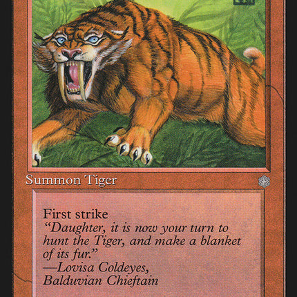 Sabretooth Tiger [Ice Age]