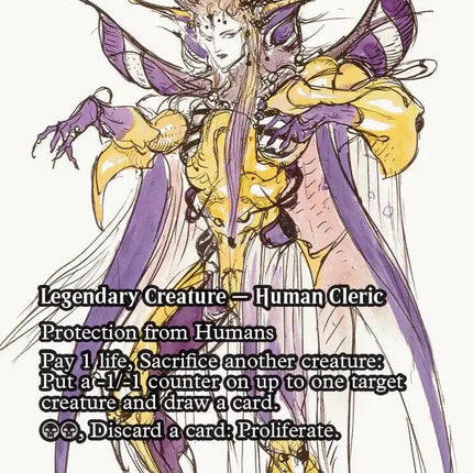 The Emperor, Hell Tyrant - Yawgmoth, Thran Physician (Showcase) [FINAL FANTASY : Through the Ages]