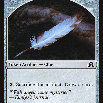 Clue Token (013/018) [Shadows over Innistrad Tokens]