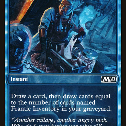 Frantic Inventory (Promo Pack) [Core Set 2021 Promos]