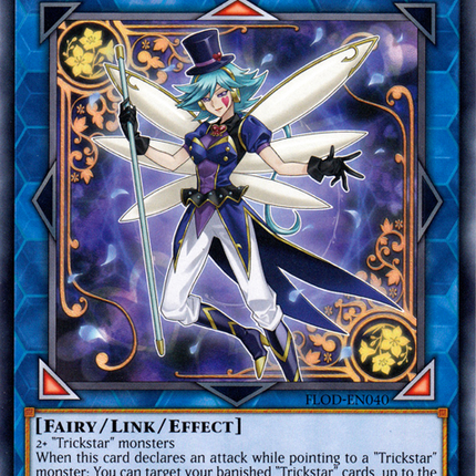 Trickstar Delfiendium [FLOD-EN040] Rare